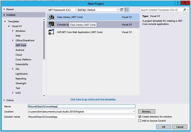 Azure Search Pushing Content to an Index with the .NET SDK-1