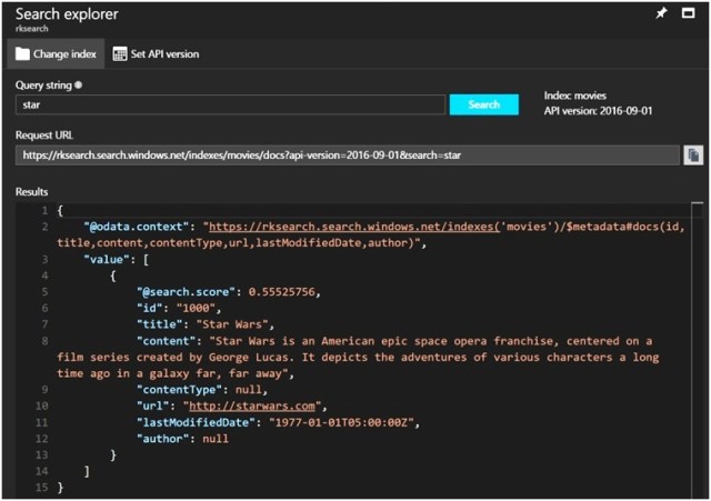 Azure Search Pushing Content to an Index with the .NET SDK-6