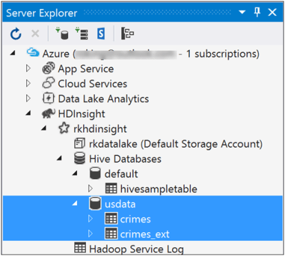 Creating Internal and External Hive Tables in HDInsight-5
