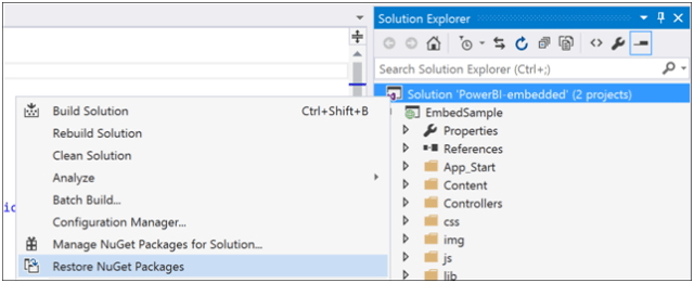 Power BI Embedded Walk Through Part 2 of 3-3