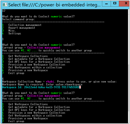 Power BI Embedded Walk Through Part 2 of 3-7