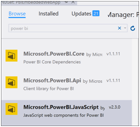 Power BI Embedded Walk Through Part 3 of 3-2