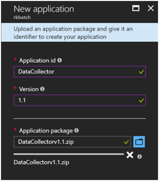 Azure Batch for Internet Data Collection Part 2- Application Package and Pool 3
