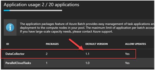 Azure Batch for Internet Data Collection Part 2- Application Package and Pool 4