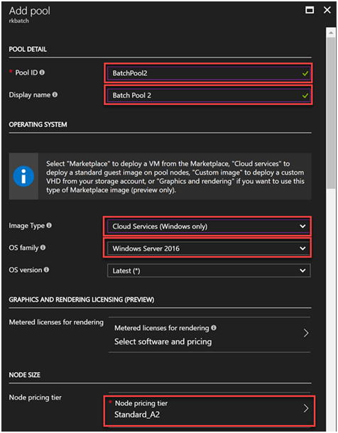 Azure Batch for Internet Data Collection Part 2- Application Package and Pool 8