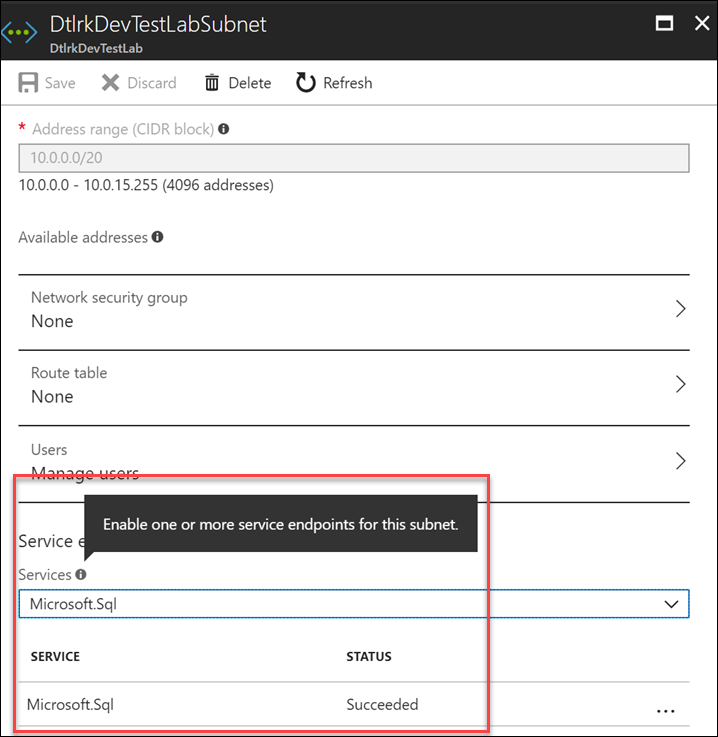 Virtual Network Integration between Azure Virtual Machine and Azure SQL ...