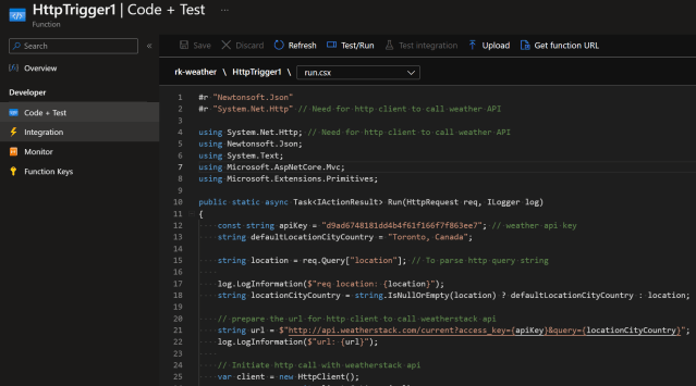 How To Create An Azure Function App that Calls an External 3rd Party ...
