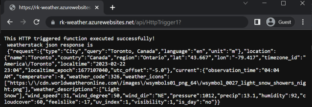 How To Create An Azure Function App that Calls an External 3rd Party ...
