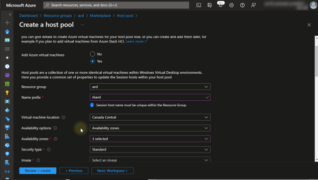 Vm Basic Setup Basic Azure Virtual Desktop Setup For Beginners – Part 1 – Roy Kim on ...
