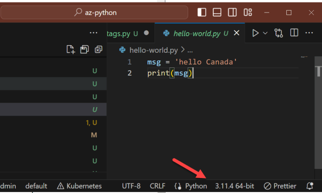 Step-by-Step Using Azure SDK for Python in Windows VS Code – Part 1 ...