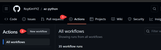 Using GitHub Actions To Run My Python Azure Command Line Tool – Part 1 ...